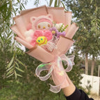Hello Kitty bouquet doll with pastel colors