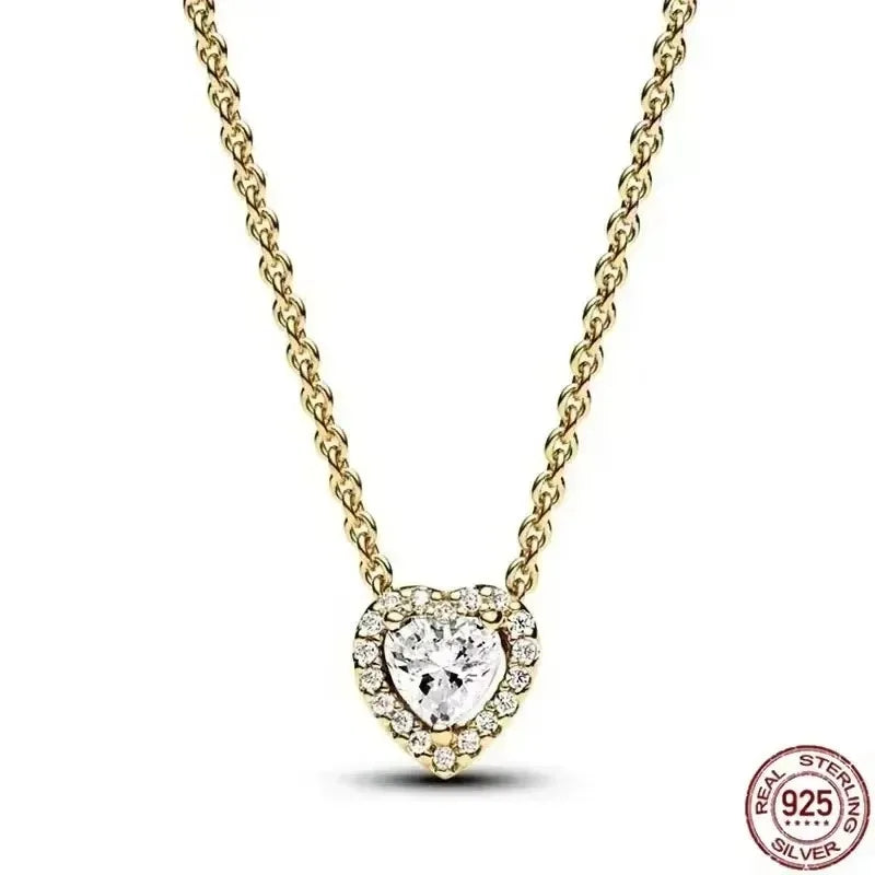 Sterling heart pendant with polished edges macro