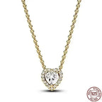 Sterling heart pendant with polished edges macro