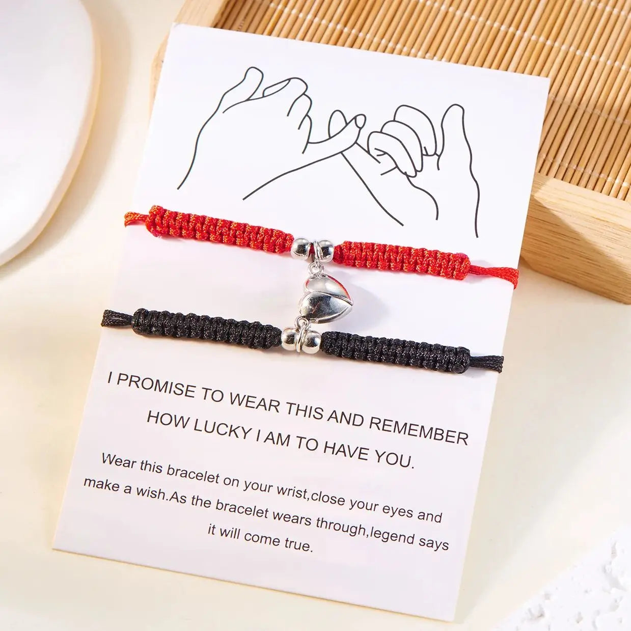 Romantic magnetic bracelets gift idea for lovers