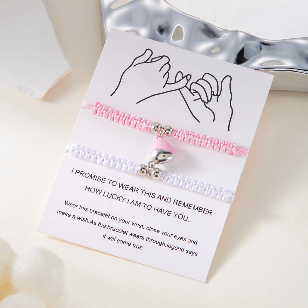 Gift packaging view of magnetic bracelets set