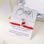 Detailed shot of magnetic clasp and bracelet texture